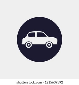 simply car icon. Vector illustration