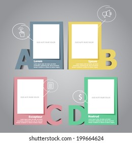 Simply choice infographic : can be used for workflow layout, diagram, number options, step up options, web template, infographics. 