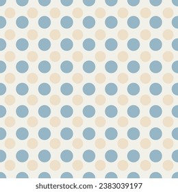 Simply dots seamless polka dots pattern isolated on white background. Theme of the St. Patrick Day