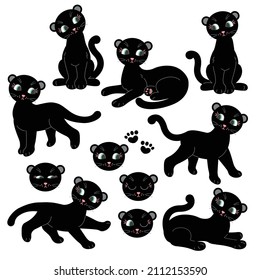 I simply drew a beautiful and cute leopard,