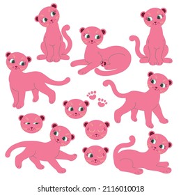 I simply drew a beautiful and cute leopard,