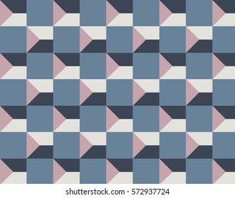Simply geometric colorful pattern for background