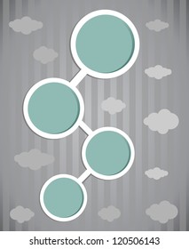 Simply info graphic template