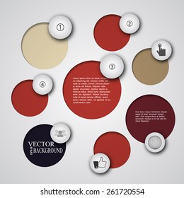 Simply infographic step by step template good for sports and marketing
