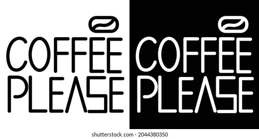 Simply Logo coffee. Set of Coffee Logo brand isolated on white background.