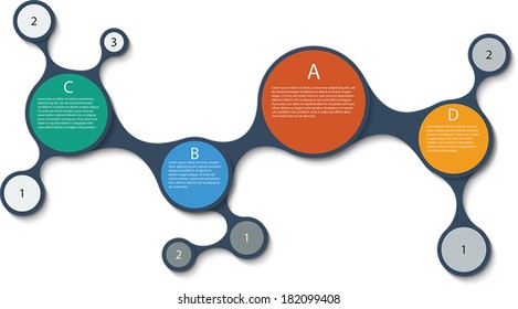 Simply minimal infographic elements template design. Timeline concept infographic. Vector eps