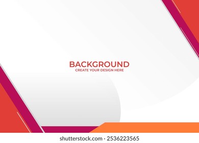 Diseño De Fondo Simplemente Moderno Con Forma De Esquina