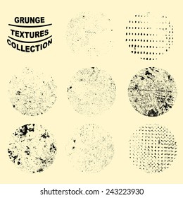 Simply Place Texture over Stamp, Label, Insignia, Banner, Badge to Create Vintage Effect .
