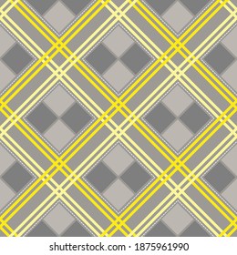Simply seamless check pattern design for decorating wallpaper, wrapping paper, fabric, backdrop and etc.