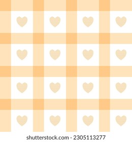 Simply seamless check pattern design for decorating wallpaper, wrapping paper, fabric, backdrop and etc.