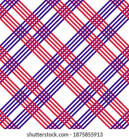 Simply seamless checkered pattern design for decorating wallpaper, fabric, backdrop and etc.