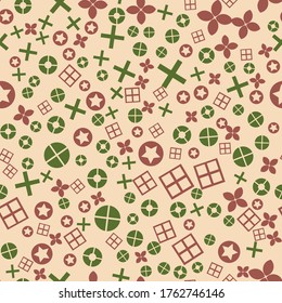 Simply seamless geometric pattern. Abstract background texture. 