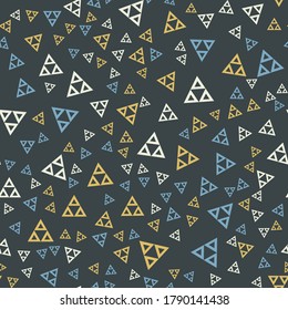 Simply seamless geometric pattern. Abstract background texture. 