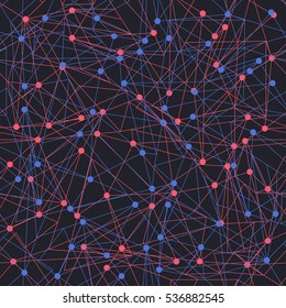 Simply seamless pattern with endlessly pattern consisting of triangles with the points. Abstract background is made in bright colors.Wallpaper for textile and fabric. Fashion  style.Colorful bright.