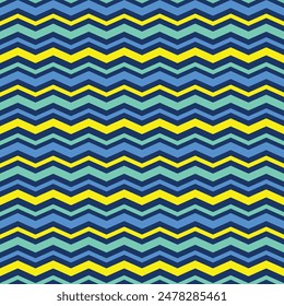 Simply seamless waves pattern design for decorating wallpaper, wrapping paper, fabric, backdrop and etc.