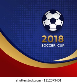 Simply Soccer Cup Design Template
