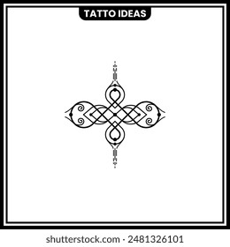 Simply tatto symbol Design Artwork