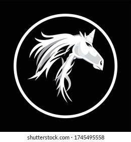 simply vector of an unique unicorn