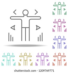 simulation game outline icon. Elements of Game development in multi color style icons. Simple icon for websites, web design, mobile app, info graphics