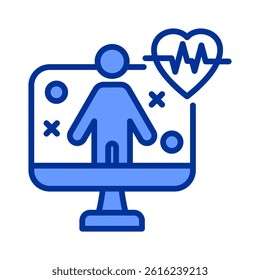 Simulation Icon Element For Design