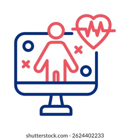 Simulation Icon Element For Design