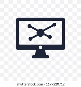 Simulation transparent icon. Simulation symbol design from Programming collection. Simple element vector illustration on transparent background.