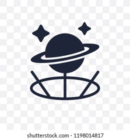 Simulator transparent icon. Simulator symbol design from Astronomy collection.