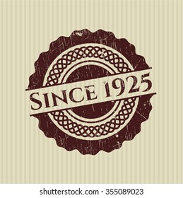Since 1925 abstract linear rosette