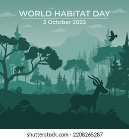 Since 1986, the first Monday of October has been a UN observance called “World Habitat Day”.