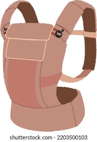 Since the baby carrier supports the weight of the baby on the shoulders and waist, the burden on the body of the mother and father increases as the baby grows.
