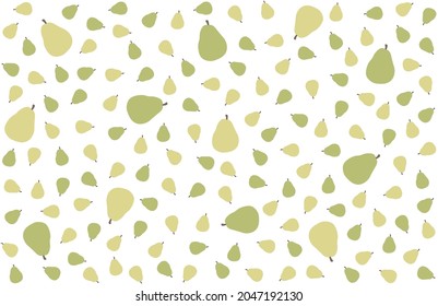 Since the patterns are arranged manually, it is a random seamless pattern.