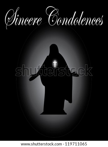 sincere condolence card