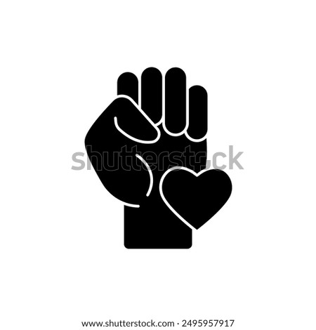 sincerity concept line icon. Simple element illustration. sincerity concept outline symbol design.