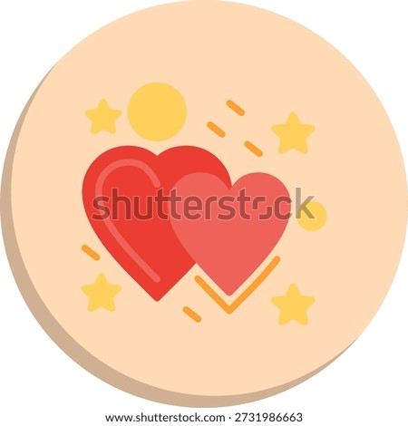 Sincerity Flat Circle Style Icon