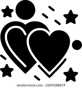 Sincerity Glyph Icon Vector Design