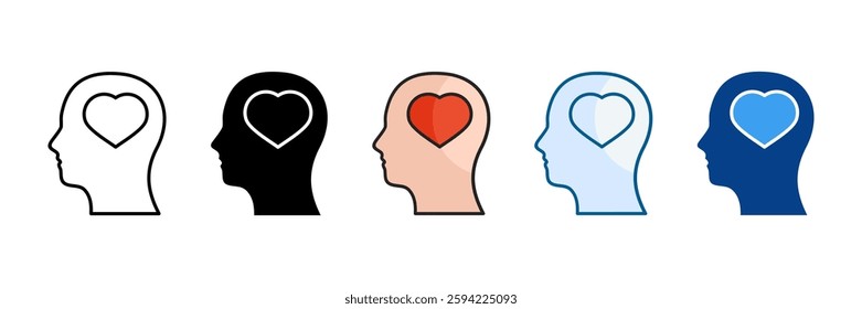 Sincerity Icon Set Multiple Style Collection