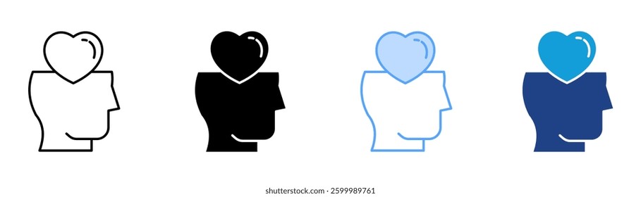 Sincerity Icon Set Multiple Style Collection