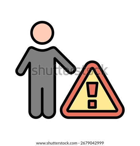 Sincerity lineal color icon vector collection