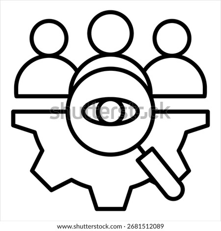 Sincerity Outline Icon Illustration Vector