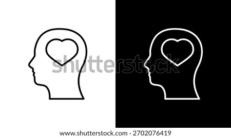 Sincerity White Icon Set Design