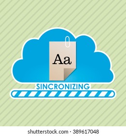 Sincronizing and download