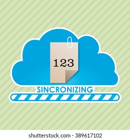 Sincronizing and download