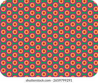 Sindhi Pattern Vector Design (Ajrak Design)