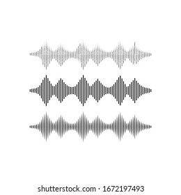 Sine Wave Icon Vector Logo