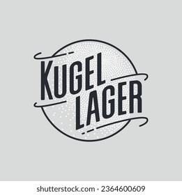 Cantar por Cerveza. Estilo de marca. simple y agudo