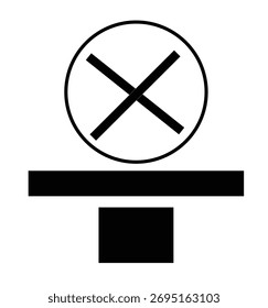 ein singendes Symbol zur Illustration