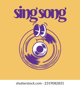 Sing Song With Cd Groovy Character Design