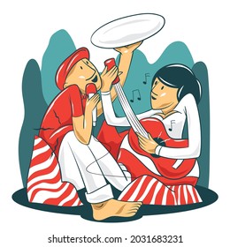 sing and song together in the celebration of everything at restaurant.