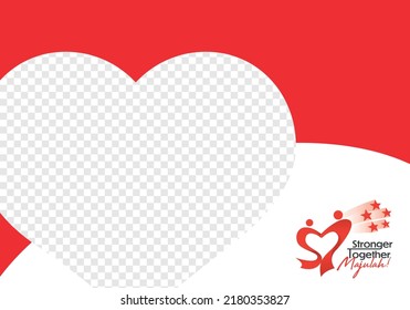 Singapore: August 9, 2022. Singapore National Day Logo. Majulah (Translate: Stronger Together). Vector Illustration For Banner, Flyer, And Poster.