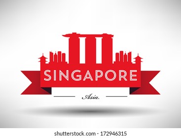 Singapore City Skyline Design